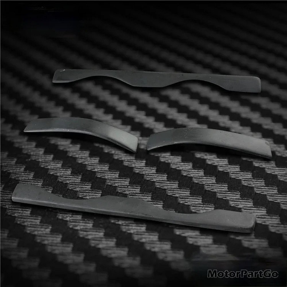 Real Carbon Fiber Head light Eyelid Eyebrow Cover Trim 1pair for   BMW E36  2006